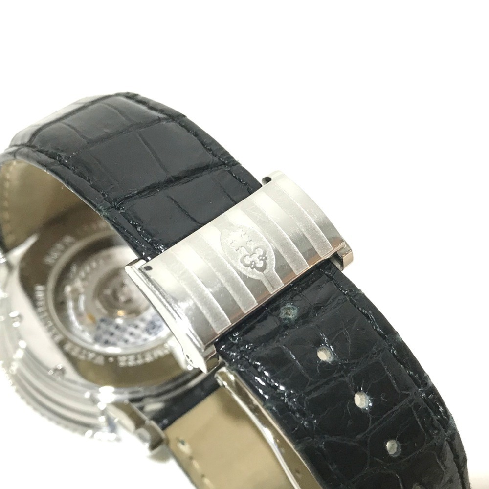 Corum 983.201.20 Back scale Automatic Wristwatch Silver Black belt - Picture 7 of 8